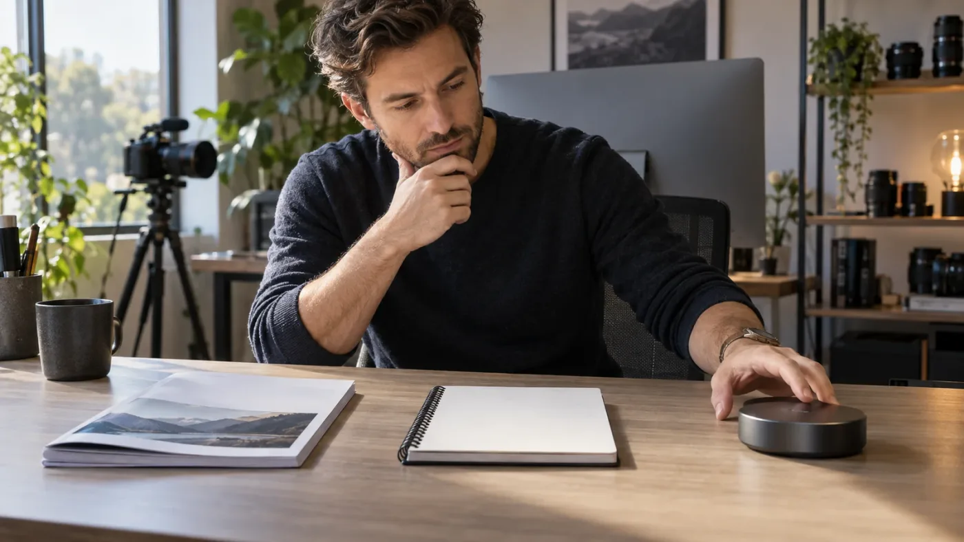 Illustration of an editor choosing the right DaVinci Resolve assistant