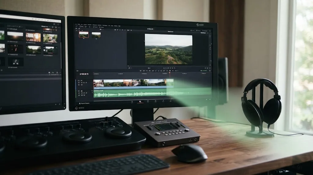 Illustration of restoring a DaVinci Resolve .dra project archive