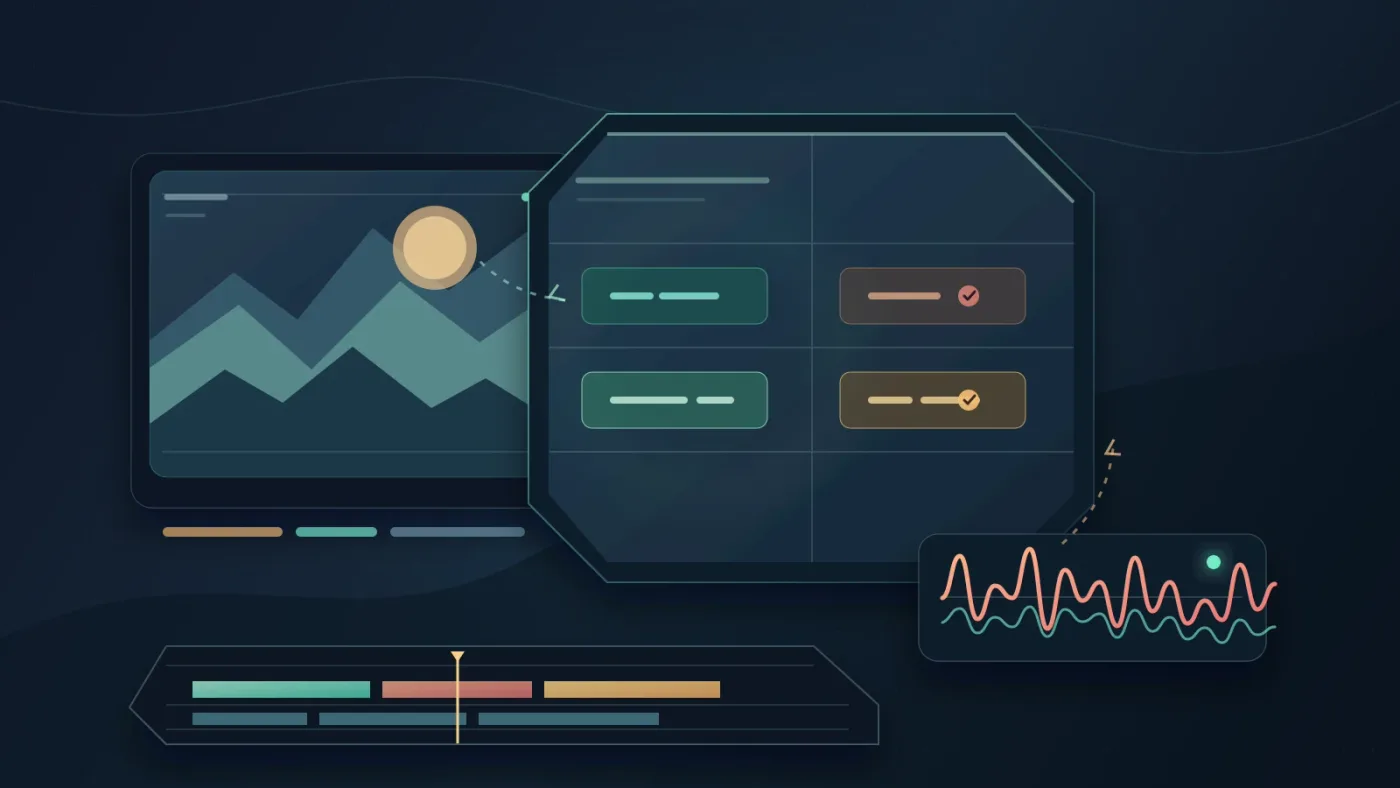Illustration of an Artlist plan decision matrix for Resolve editors