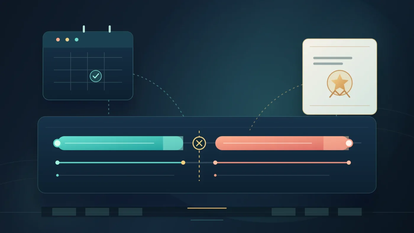 Illustration of subscription licensing dates for a DaVinci Resolve video project