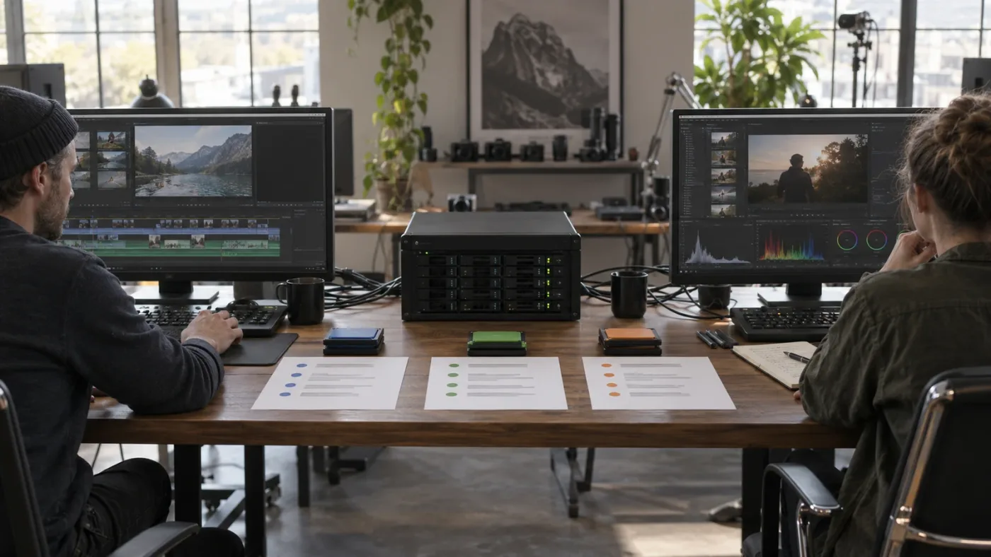Illustration of matching DaVinci Resolve and Project Server versions