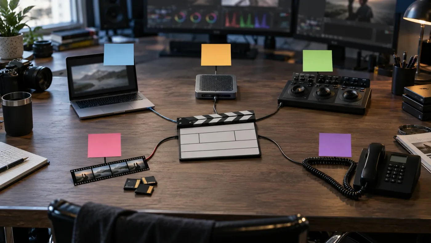 Illustration of troubleshooting missing Analyze for Slate in DaVinci Resolve 21