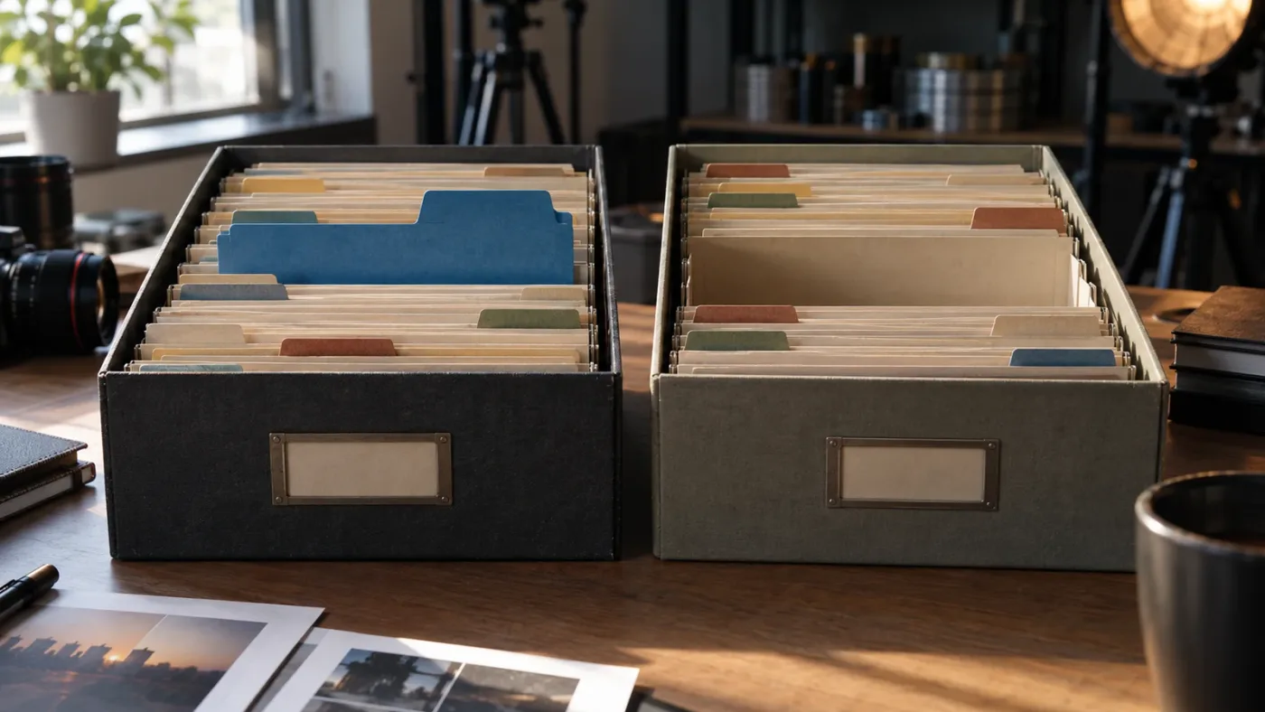 Illustration of Slate Finder and Slate ID results in DaVinci Resolve 21
