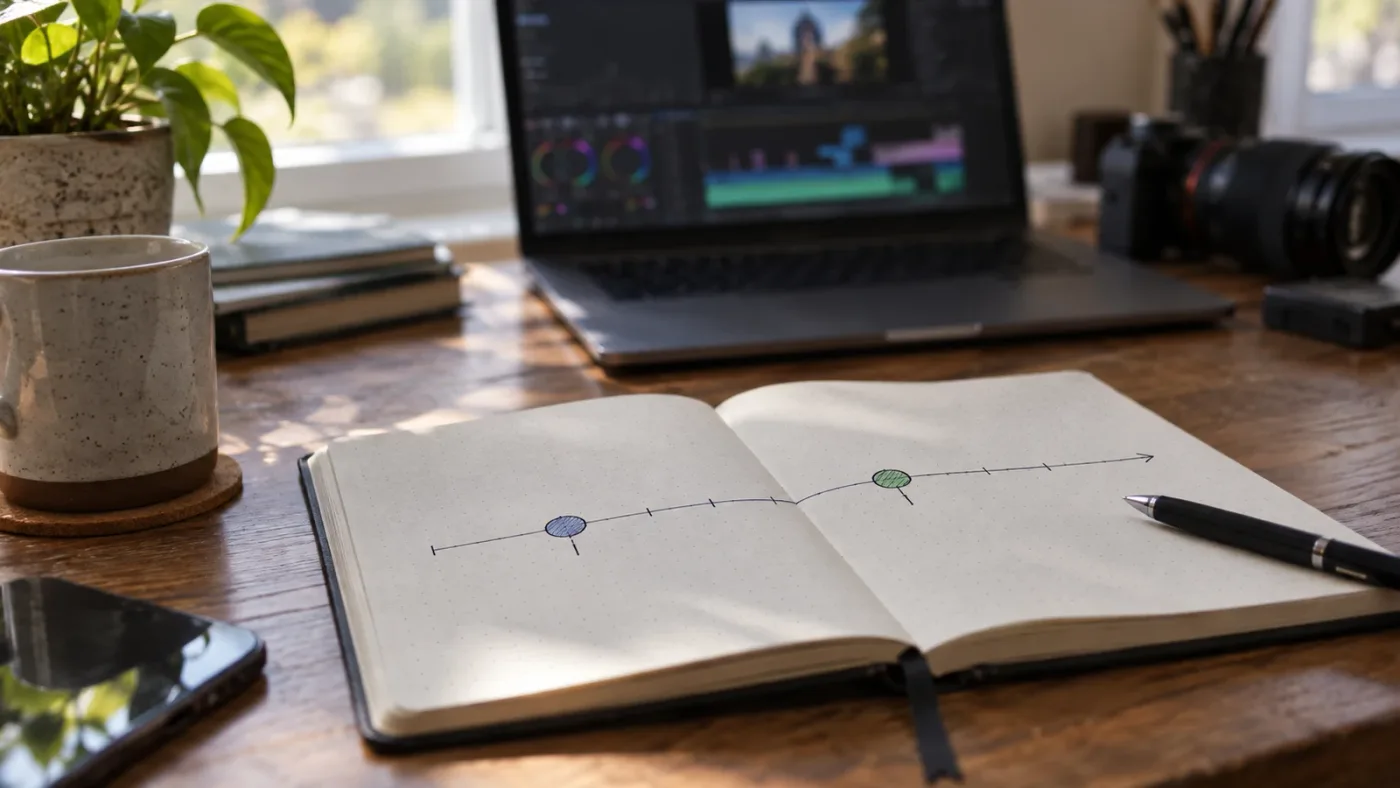 Illustration of DaVinci Resolve 21 version updates and release-note checks