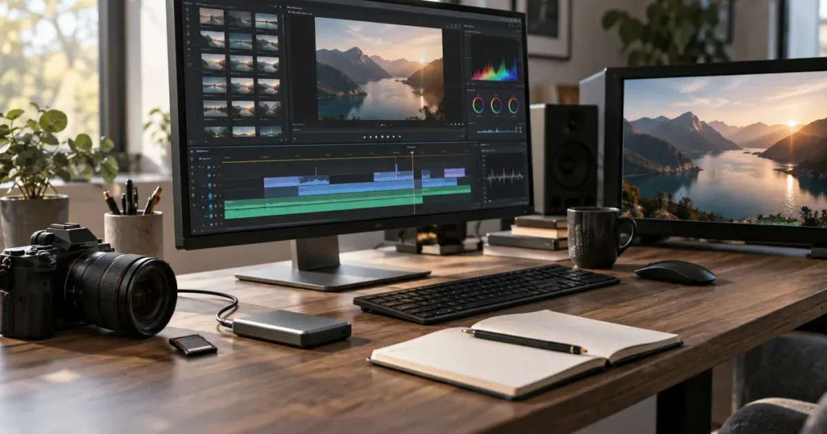 Illustration of H.265 playback troubleshooting on an Apple Silicon Mac in DaVinci Resolve 21