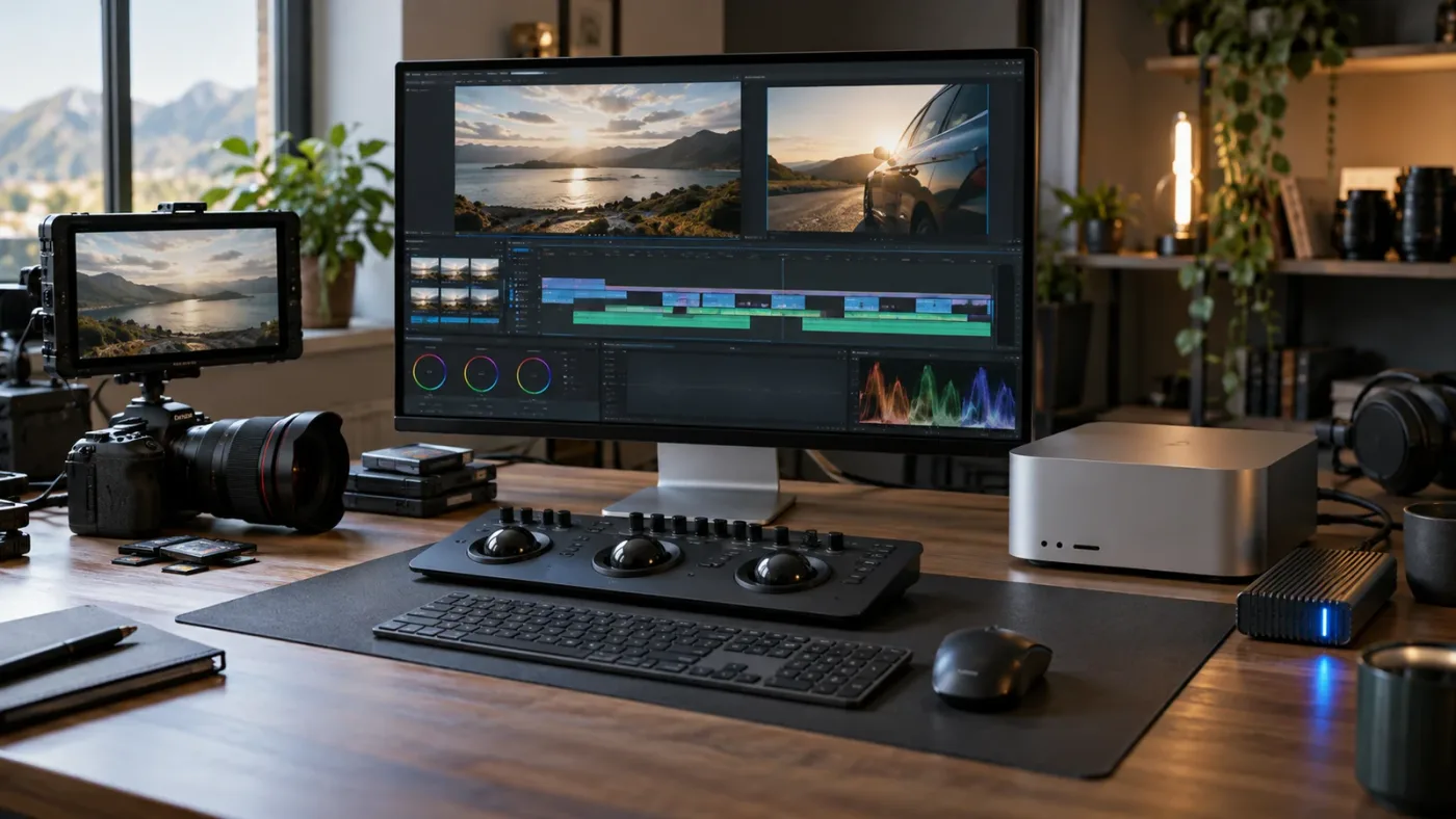 Illustration of three DaVinci Resolve playback diagnosis lanes for H.265 source media