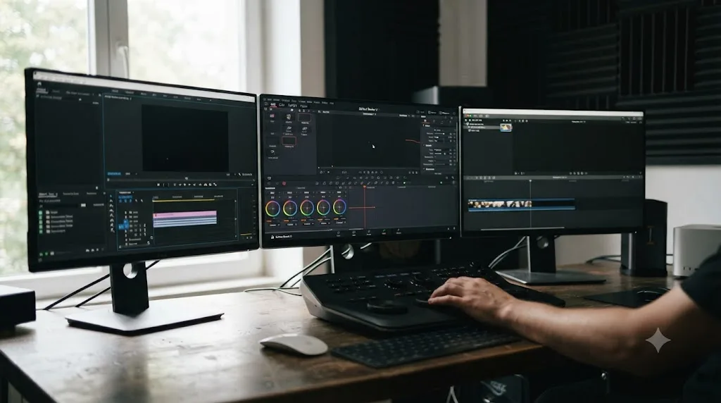Illustration of DaVinci Resolve 21 compared with rival editing applications on price and features