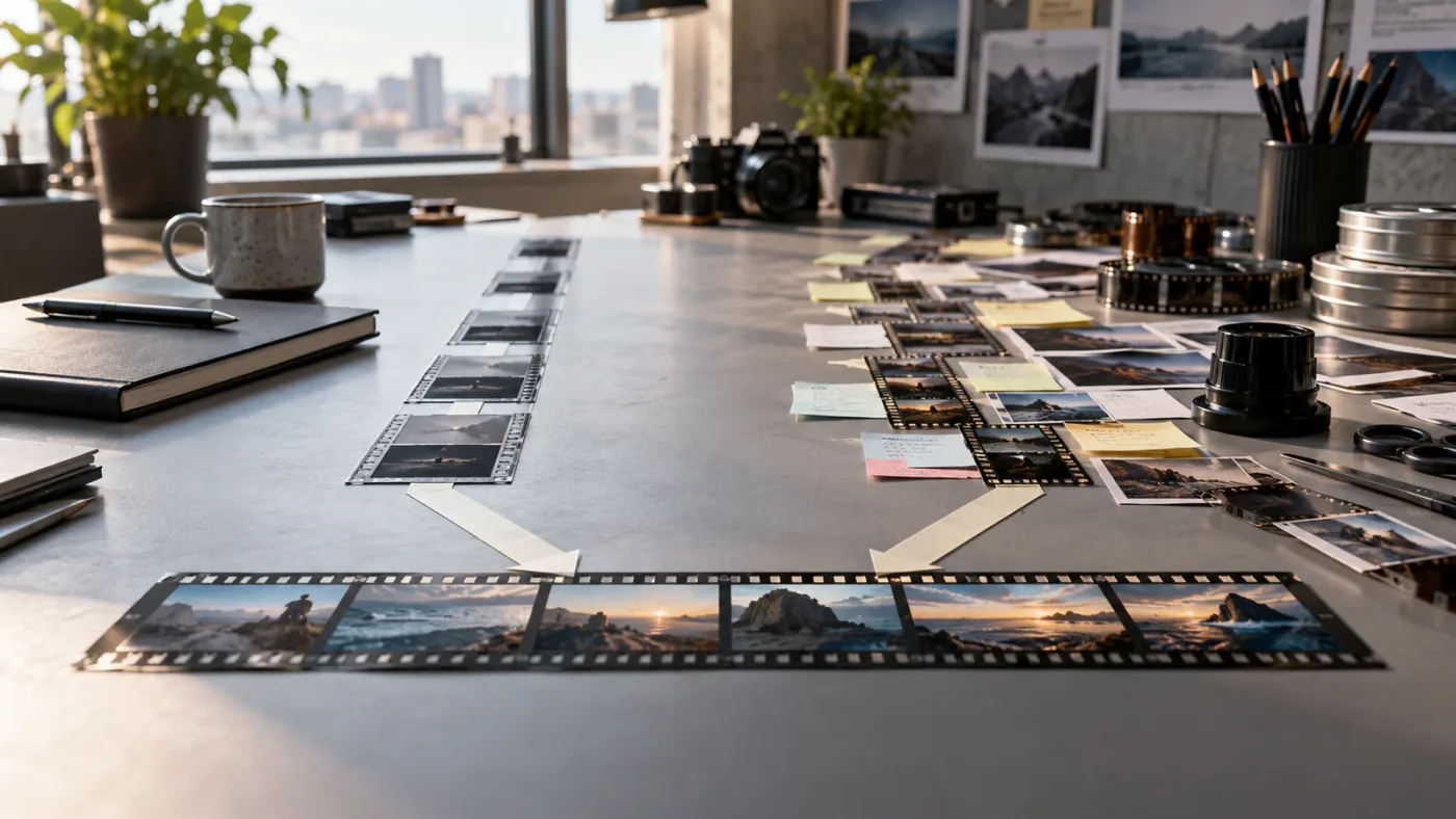 Illustration of Cut page and Edit page workflow choices in DaVinci Resolve