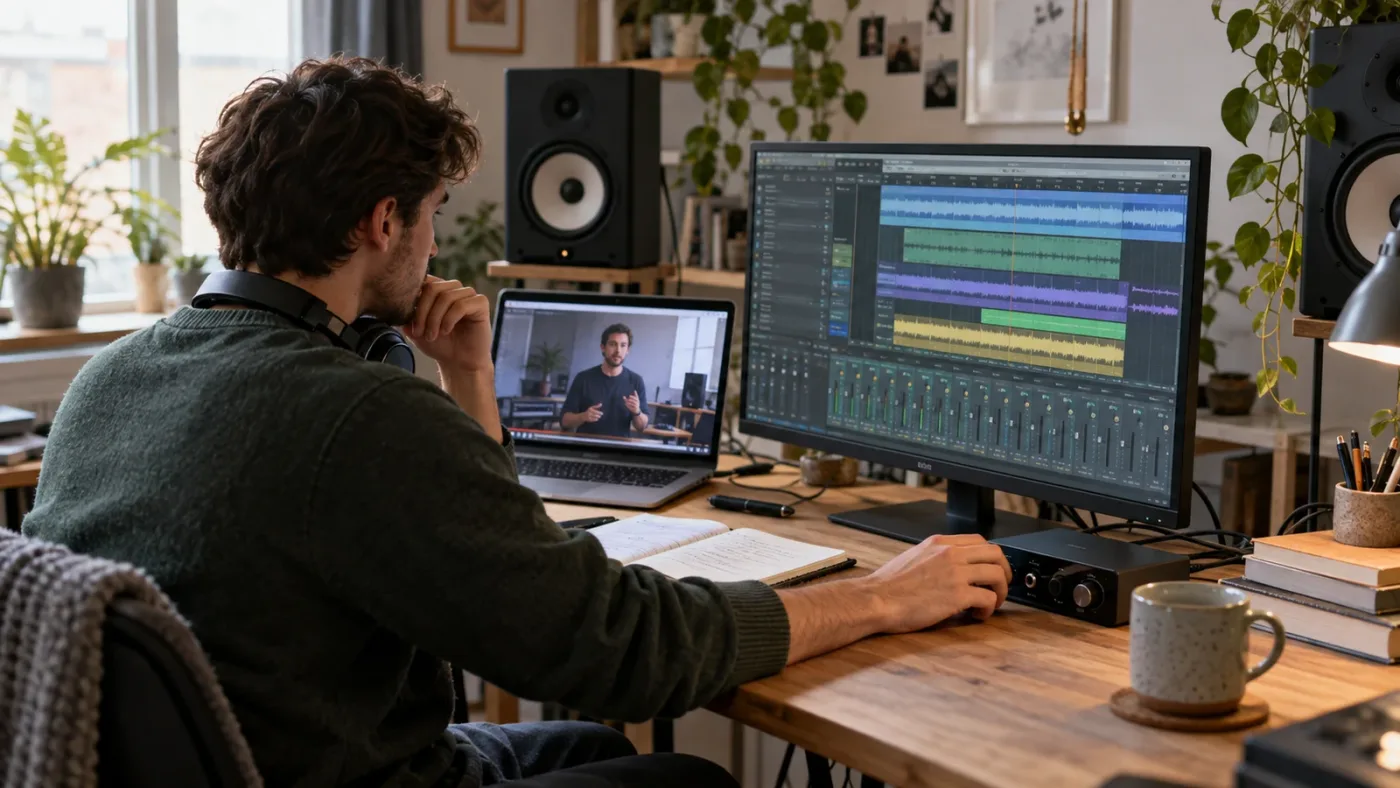 Illustration of a practical DaVinci Resolve Fairlight learning path