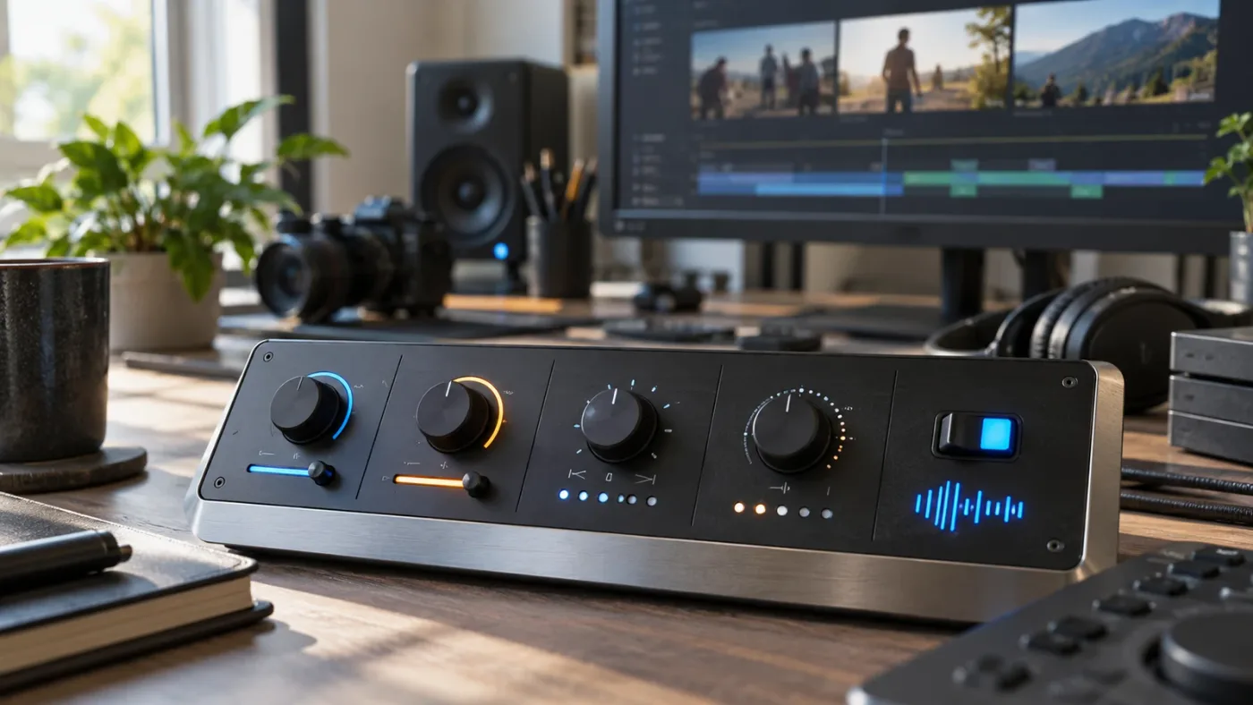 Illustration of SmartSwitch settings for edit timing, wide shots, and video or audio switching