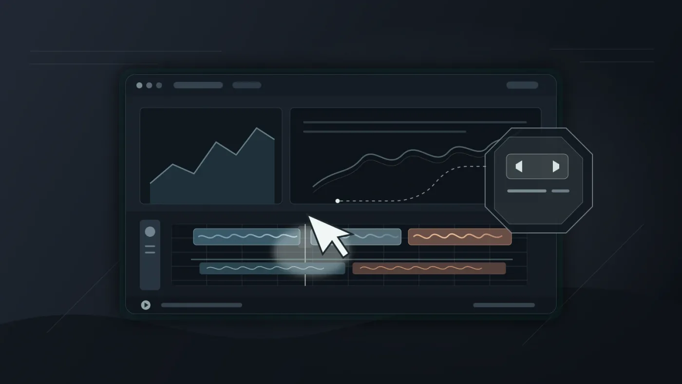 Illustration of selecting an audio-only transition between dialogue clips in DaVinci Resolve