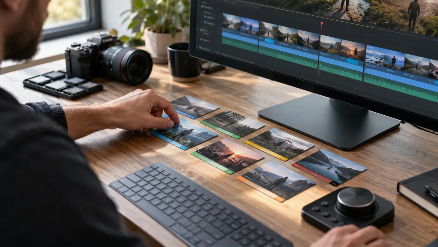 Illustration of choosing the right DaVinci Resolve tool for a source-wide or timeline-only change