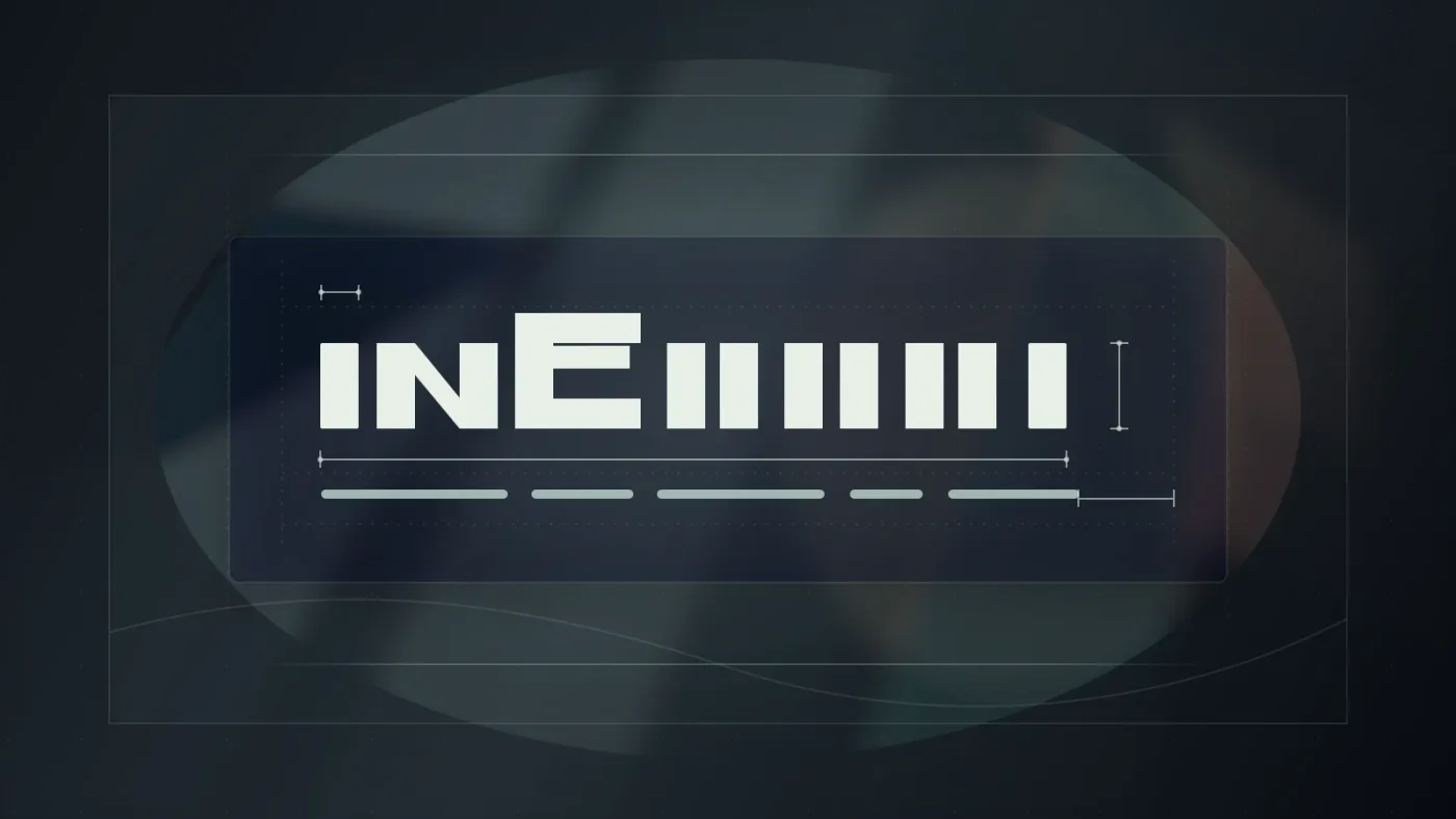 Illustration of title hierarchy and spacing for a cinematic opener