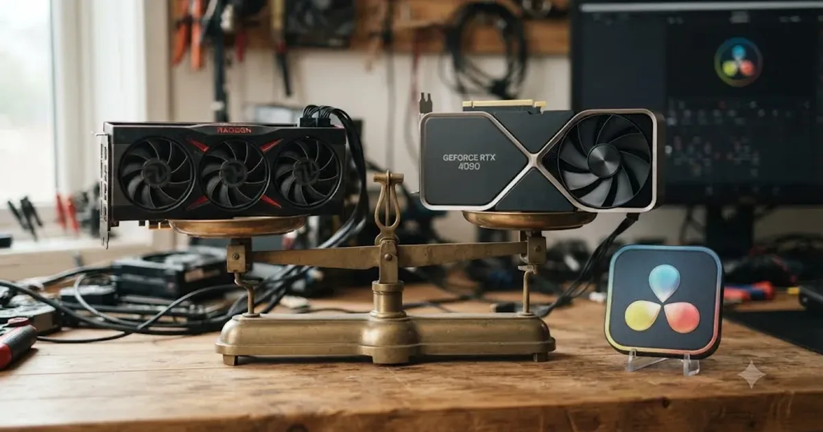 Illustration of the DaVinci Resolve Deliver page set up for a Vimeo export