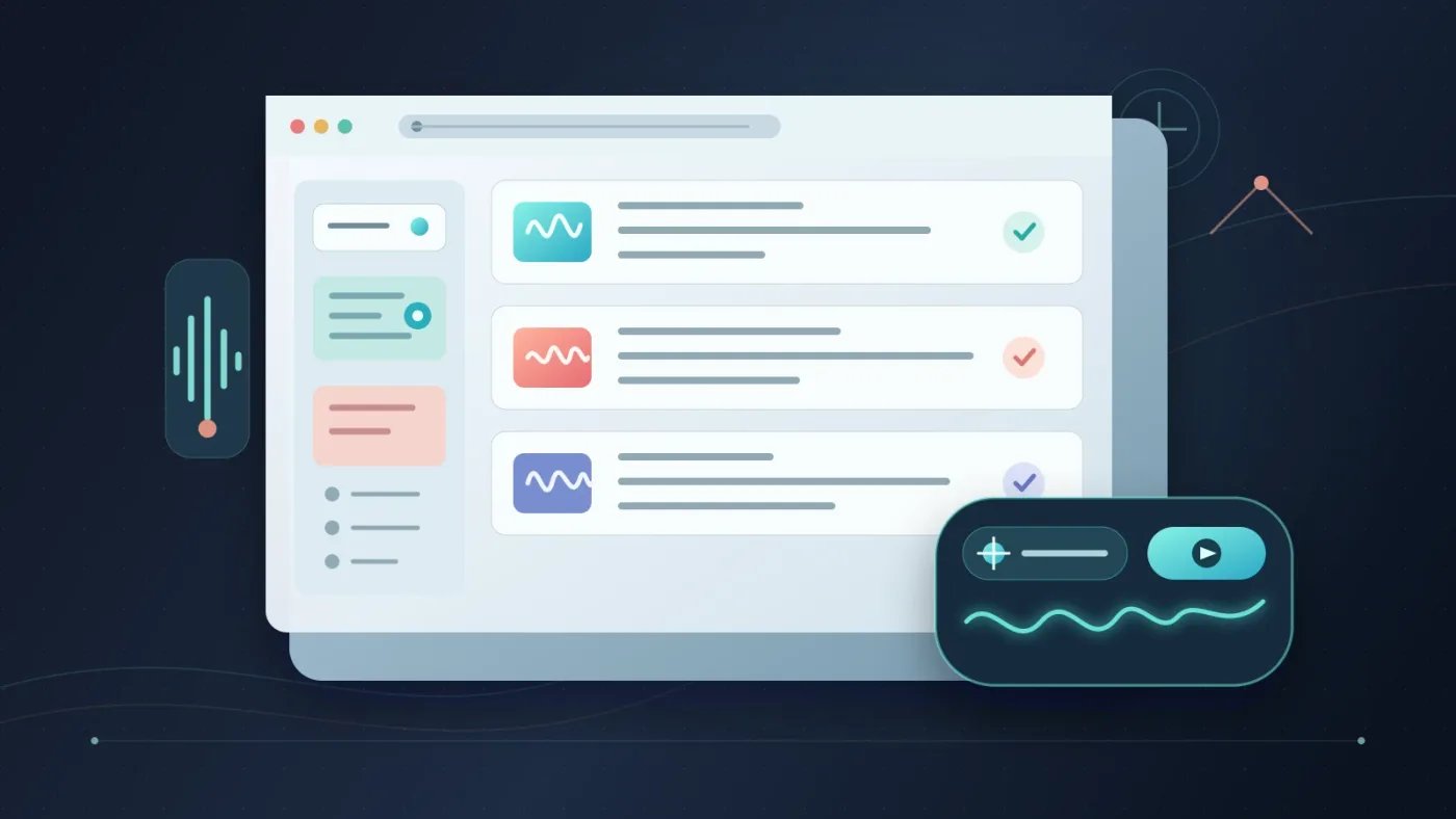 Illustration of searching a licensed music catalog by BPM