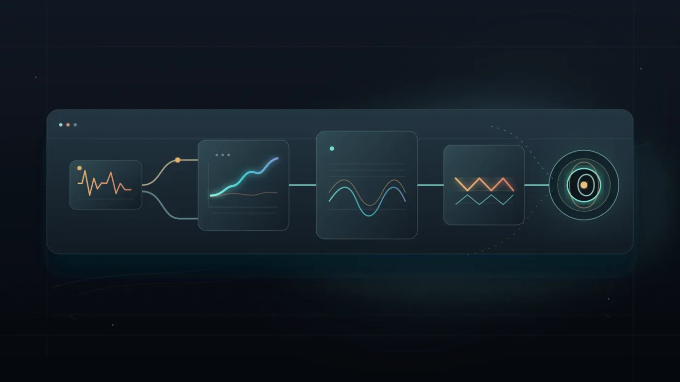 Illustration of a Fairlight audio chain for a distant sound effect