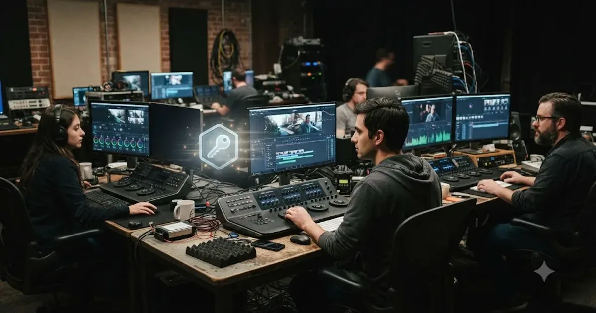 Illustration of a frozen DaVinci Resolve timeline with scroll and zoom controls stuck in place