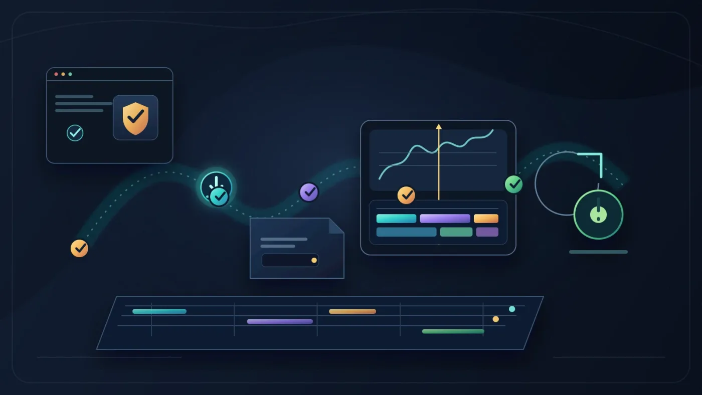 Illustration of the five-step Epidemic Sound workflow in free DaVinci Resolve