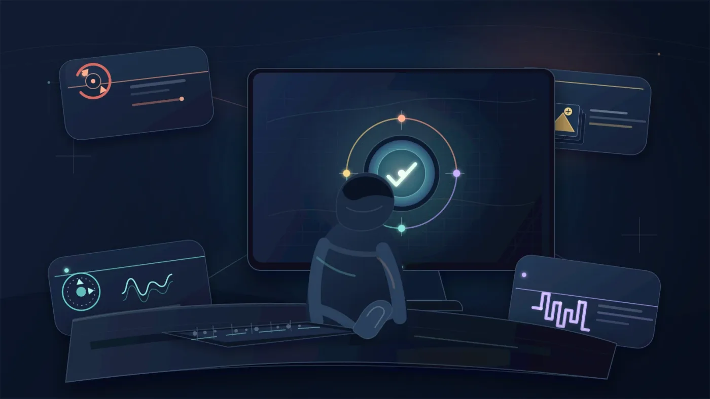 Illustration of choosing a soundtracking workflow for DaVinci Resolve 21