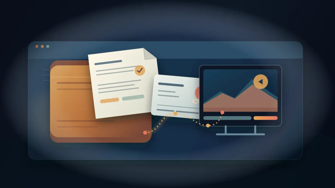 Illustration of a music license record archived with a YouTube project