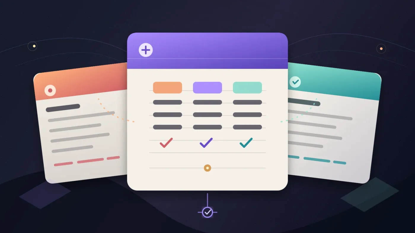 Illustration of infographic template subscription licensing