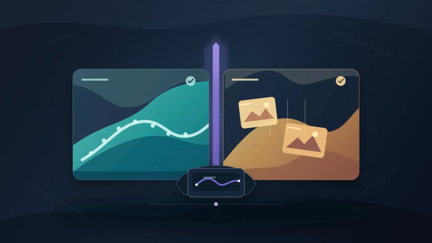 Illustration of stock footage licensing options for client video projects