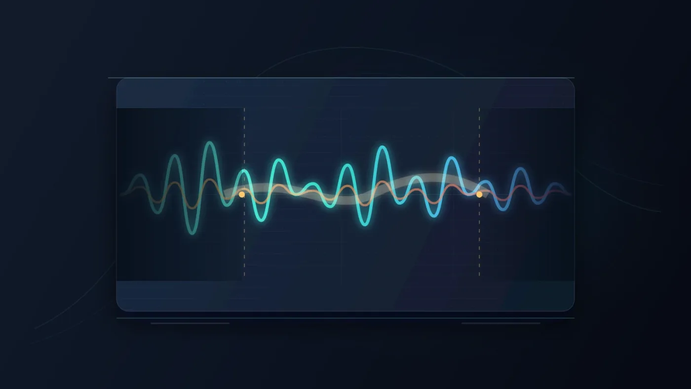 Illustration of high-pass and low-pass filtering for a radio music effect