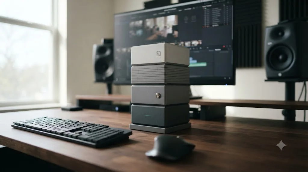 Illustration of four separate DaVinci Resolve save protections stacked as layers