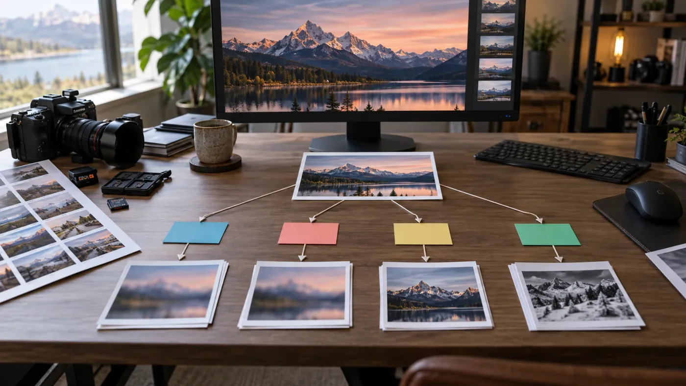 Illustration of Photo page troubleshooting for soft previews and slow performance