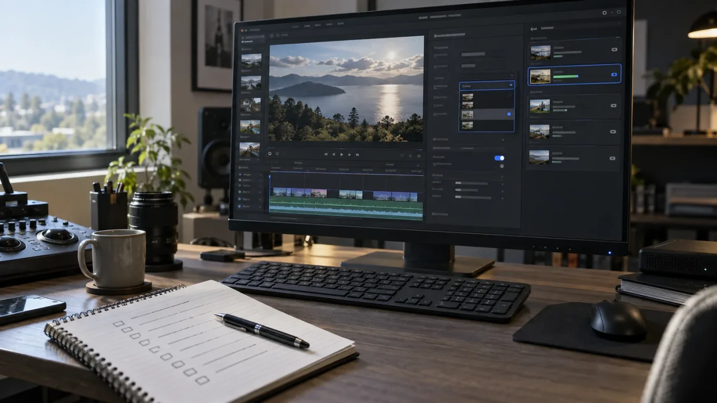 Illustration of selecting a MultiMaster Trim Pass in DaVinci Resolve Deliver settings
