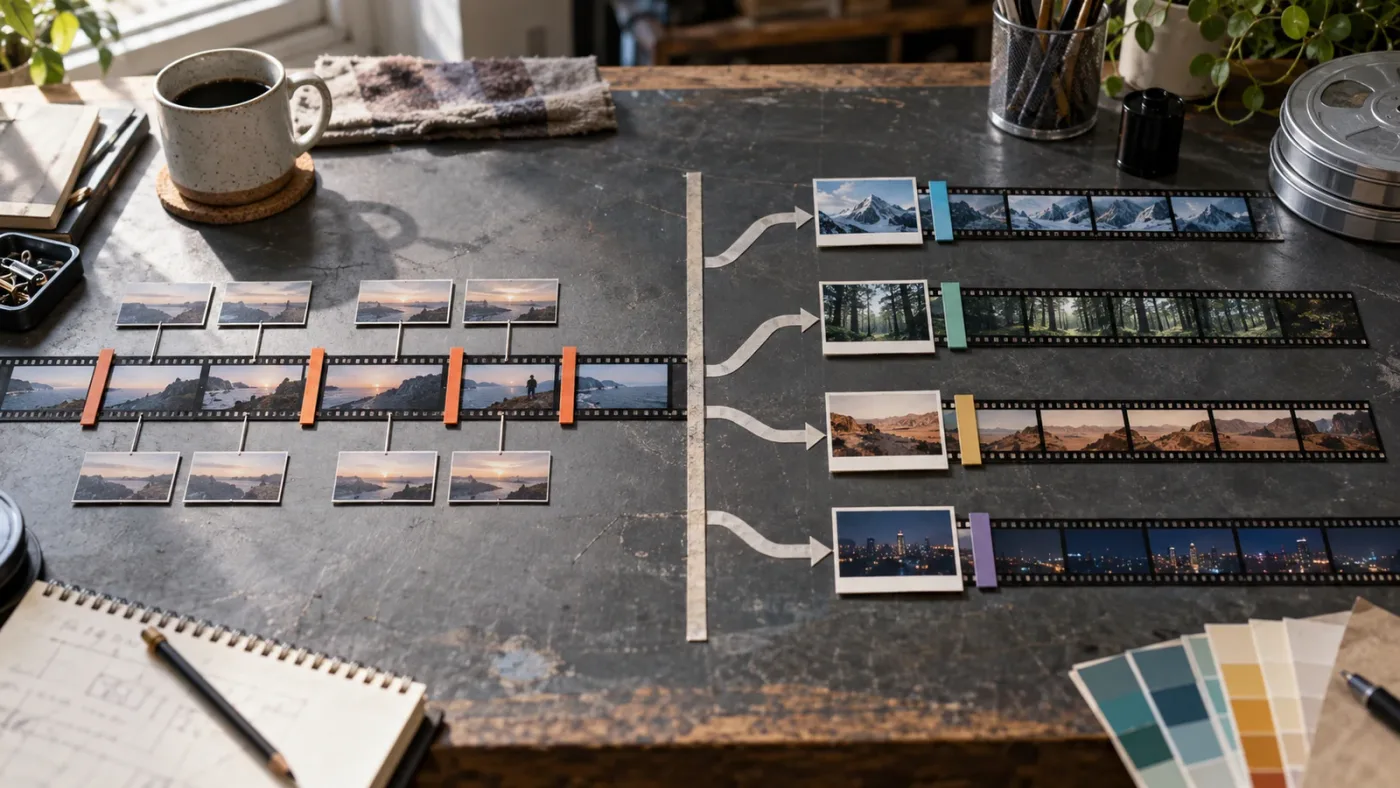 Illustration of choosing between MultiMaster trim passes and separate timelines in DaVinci Resolve