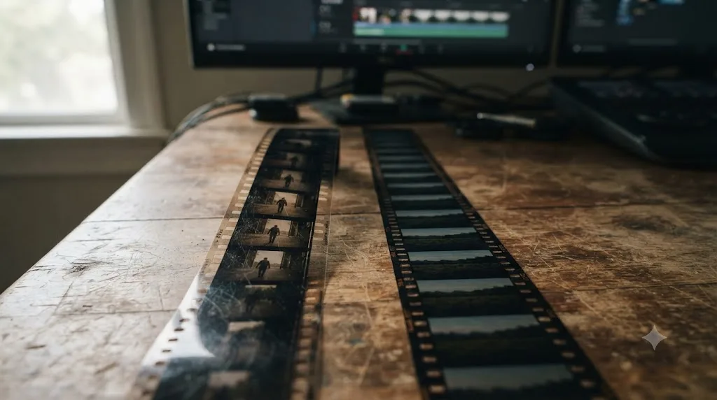 Illustration of variable frame rate footage compared to constant frame rate footage