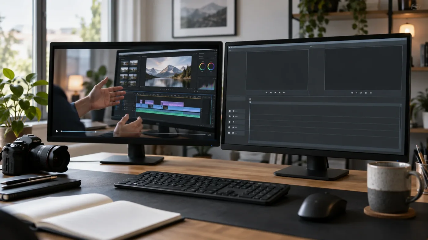 Illustration of retrieval practice after watching a DaVinci Resolve lesson