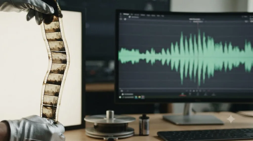 Illustration of variable frame rate footage causing audio drift in DaVinci Resolve
