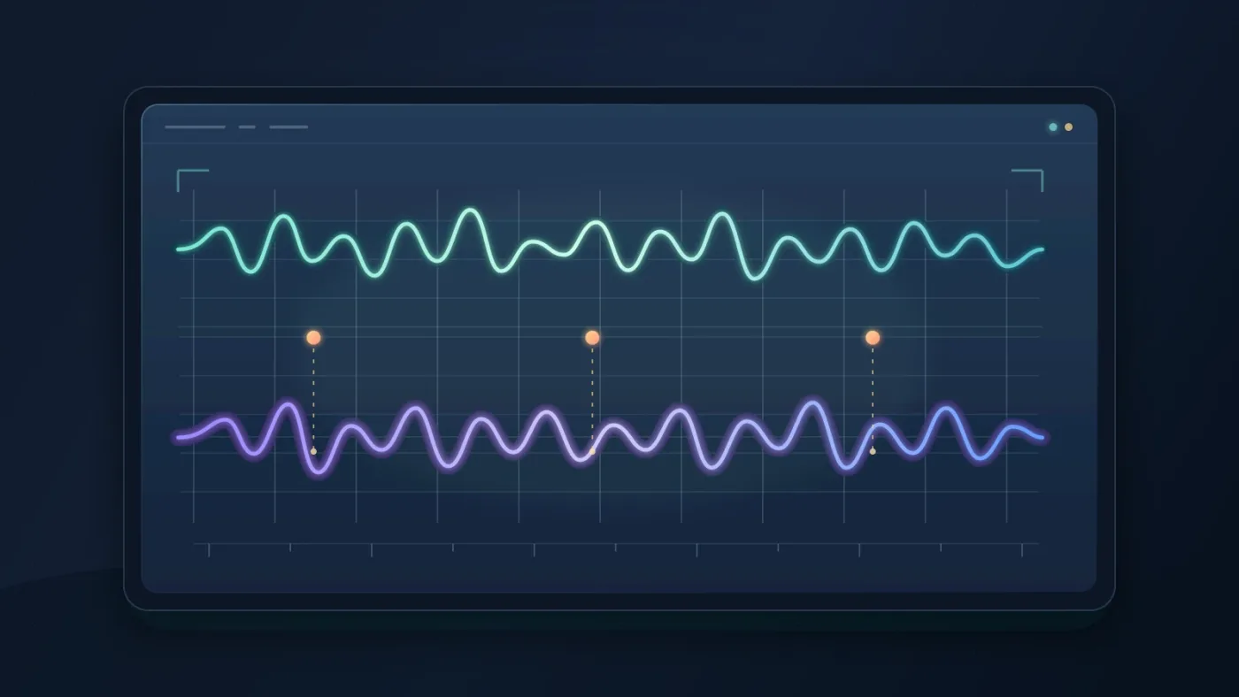 Illustration of ducking podcast intro music under dialogue in DaVinci Resolve