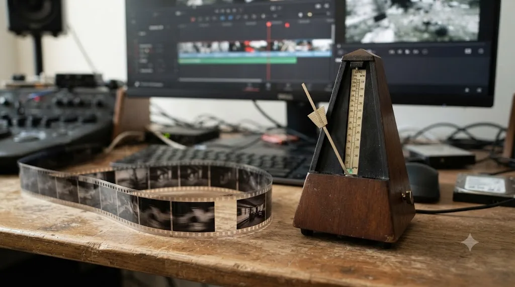 Illustration of variable frame rate footage clashing with a fixed-rate DaVinci Resolve timeline
